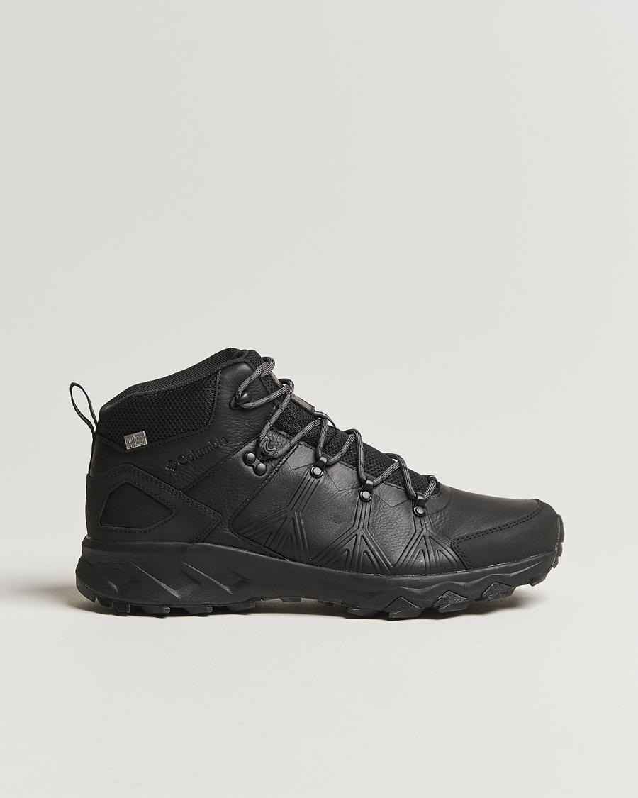 Herren | Columbia Peakfreak II Mid Outdry Leather Sneaker Black | Columbia | Peakfreak II Mid Outdry Leather Sneaker Black