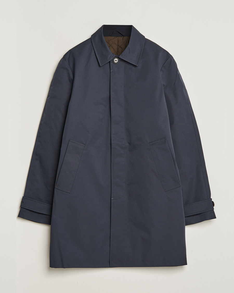 Herren | Jacken | Morris | Barlay Waterproof Car Coat Blue