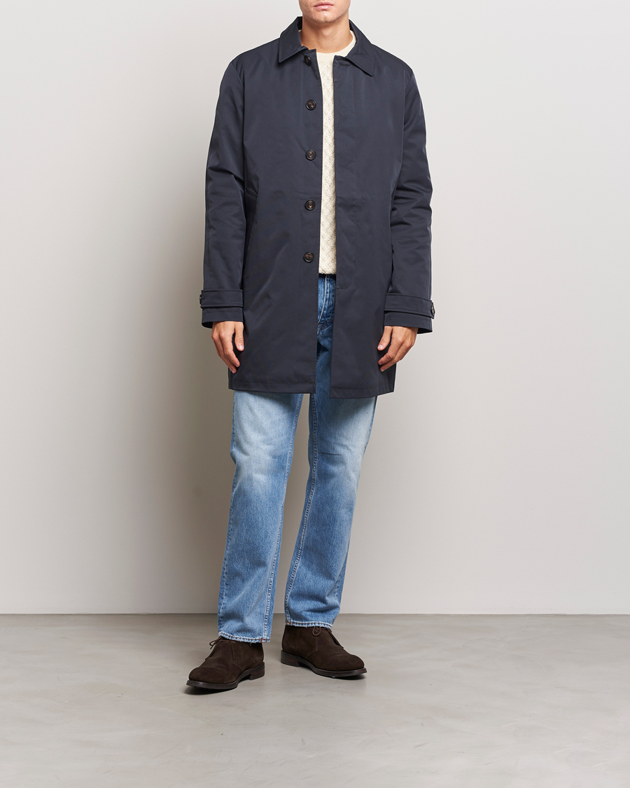 Herren | Jacken | Morris | Barlay Waterproof Car Coat Blue
