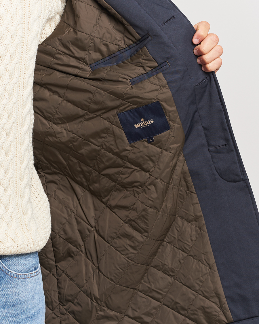 Herren | Jacken | Morris | Barlay Waterproof Car Coat Blue