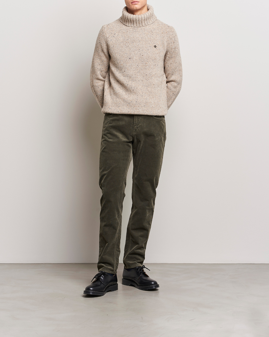 Herren | Hosen | Morris | James Corduroy 5-Pocket Pant Olive