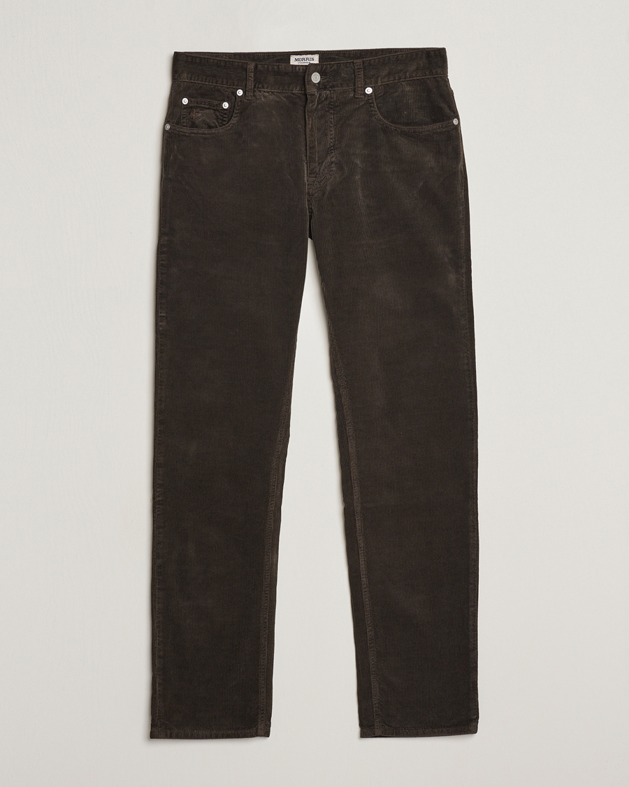 Herren | Hosen | Morris | James Corduroy 5-Pocket Pant Dark Brown