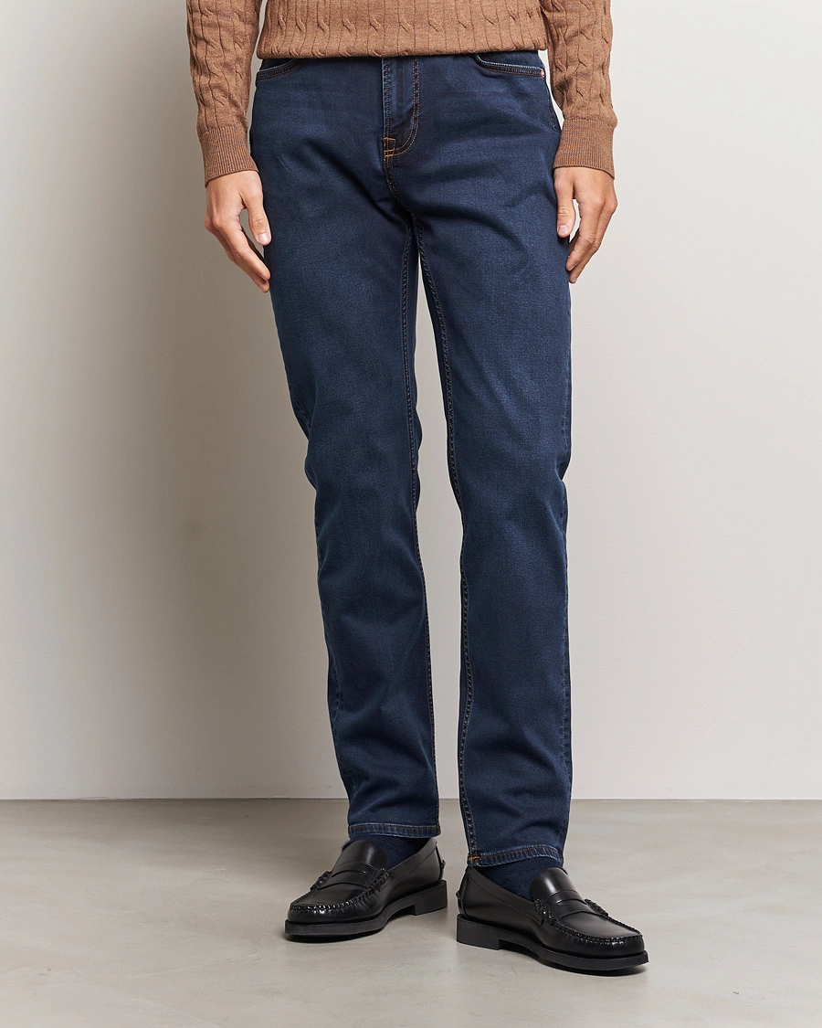 Herren | Blaue jeans | Morris | James Satin Jeans One Year Wash