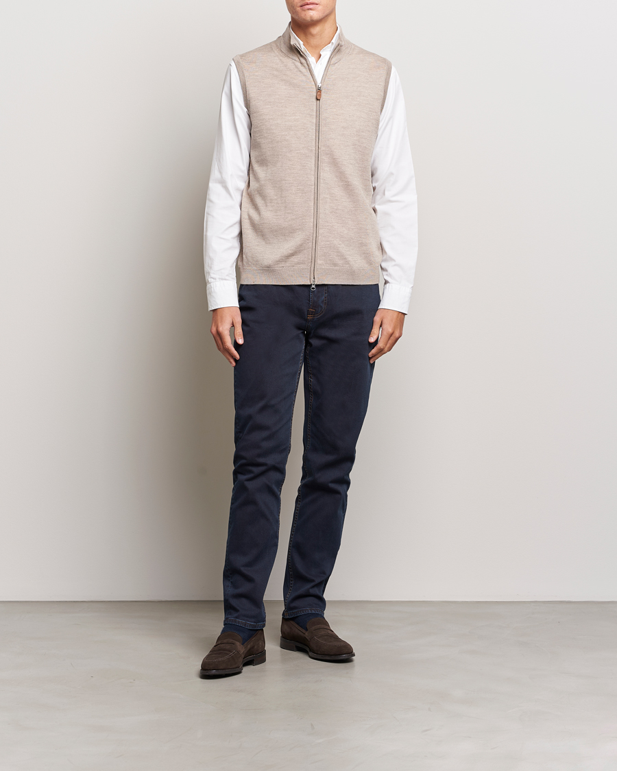Herren | Hosen | Morris | James Satin Jeans Rinse Wash