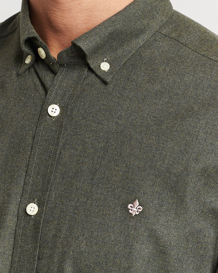 Herren | Hemden | Morris | Watts Flanell Shirt Olive