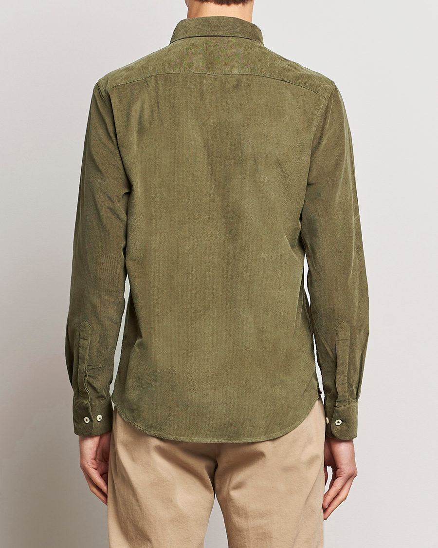 Herren | Hemden | Morris | Douglas Corduroy Shirt Olive