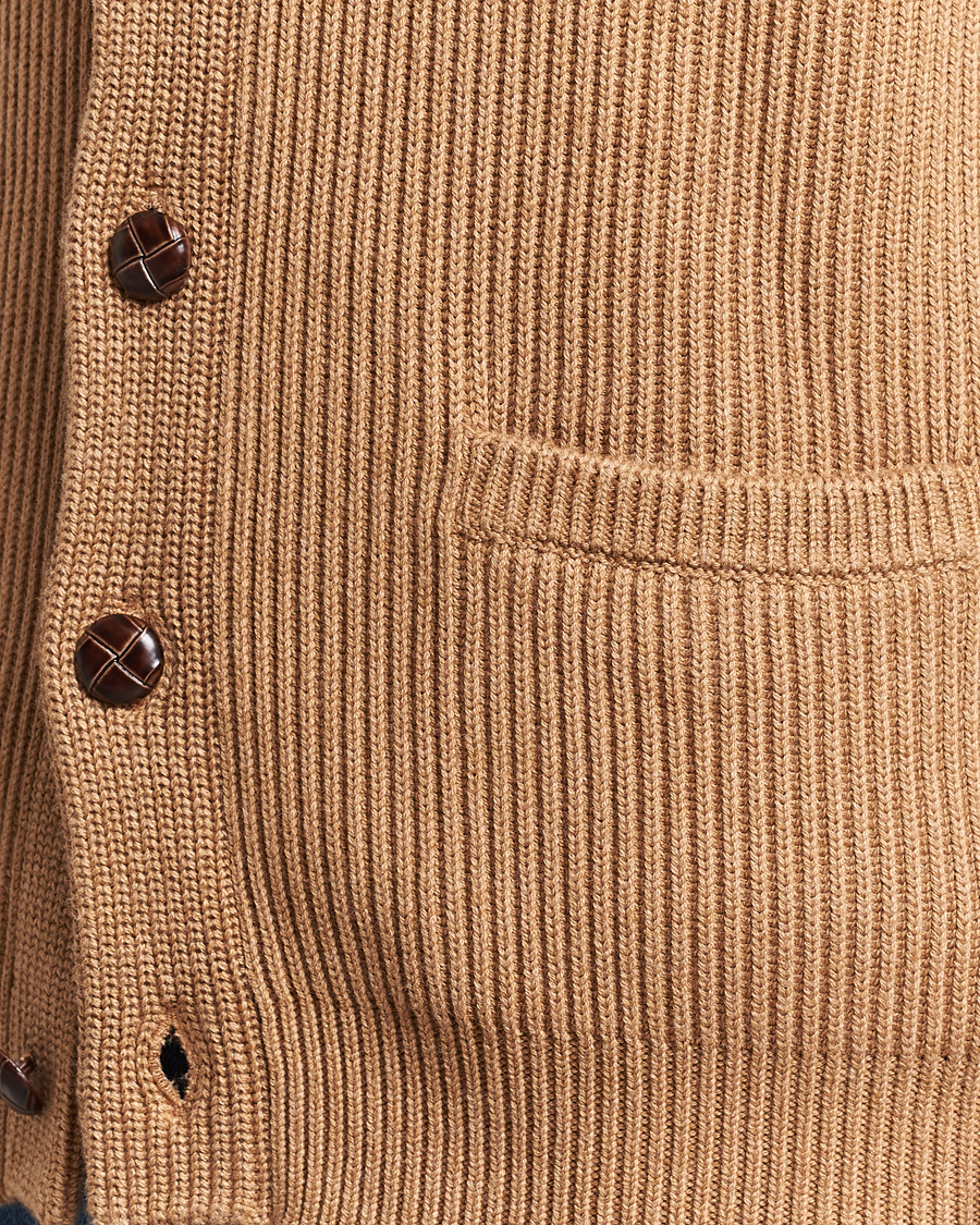 Herren | Pullover | Morris | Brayden Shawl Cardigan Camel
