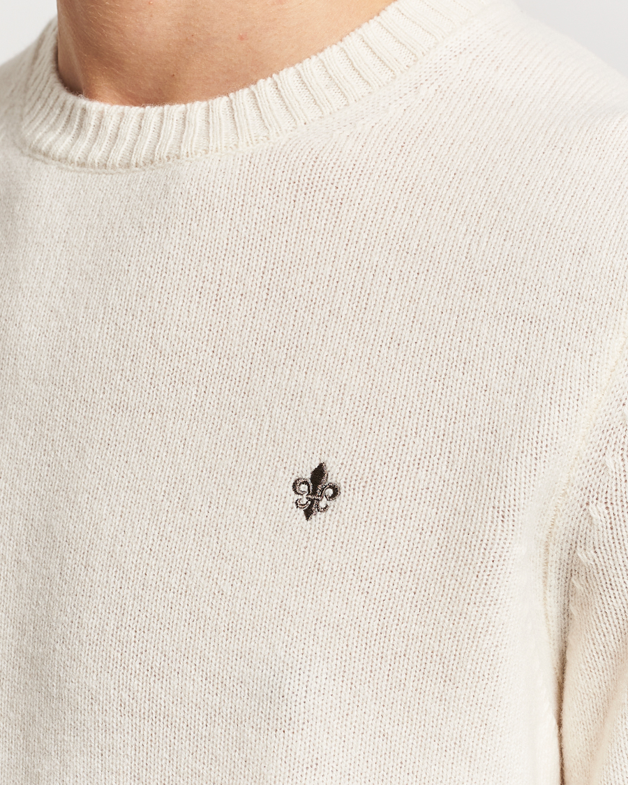 Herren | Pullover | Morris | Newton Crew Neck Off White