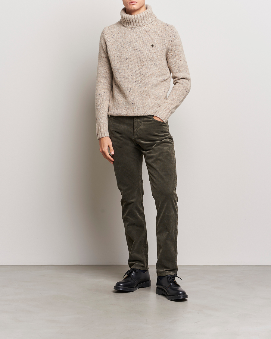Herren | Pullover | Morris | Graham Knitted Rollneck Off White