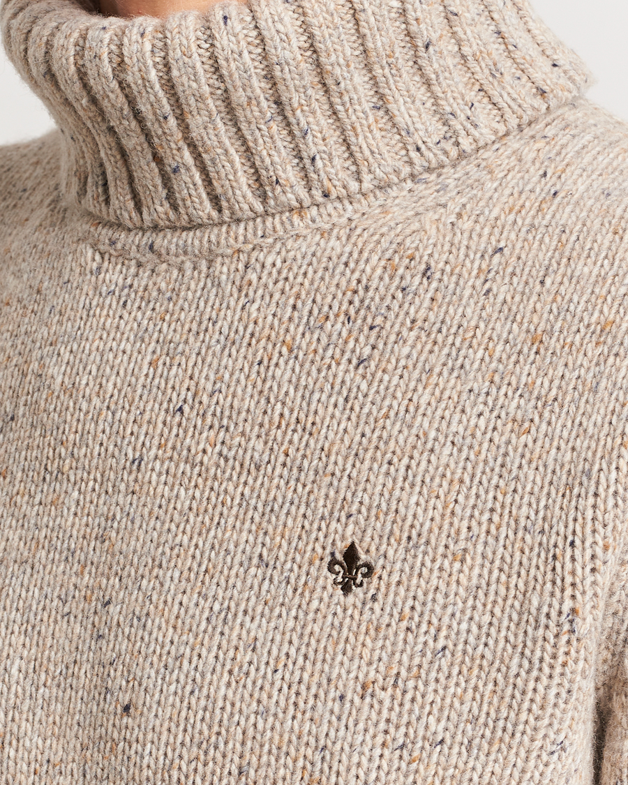Herren | Pullover | Morris | Graham Knitted Rollneck Off White