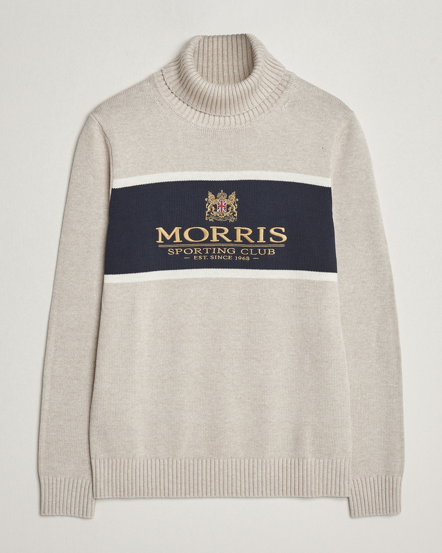 Herren | Pullover | Morris | Trevor Logo Rollneck Khaki
