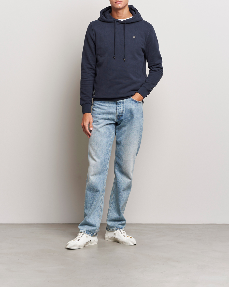 Herren | Pullover | Morris | Brandon Lily Hoodie Navy