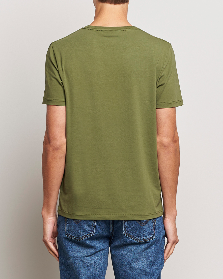 Herren | T-Shirts | Morris | James Crew Neck T-shirt Olive