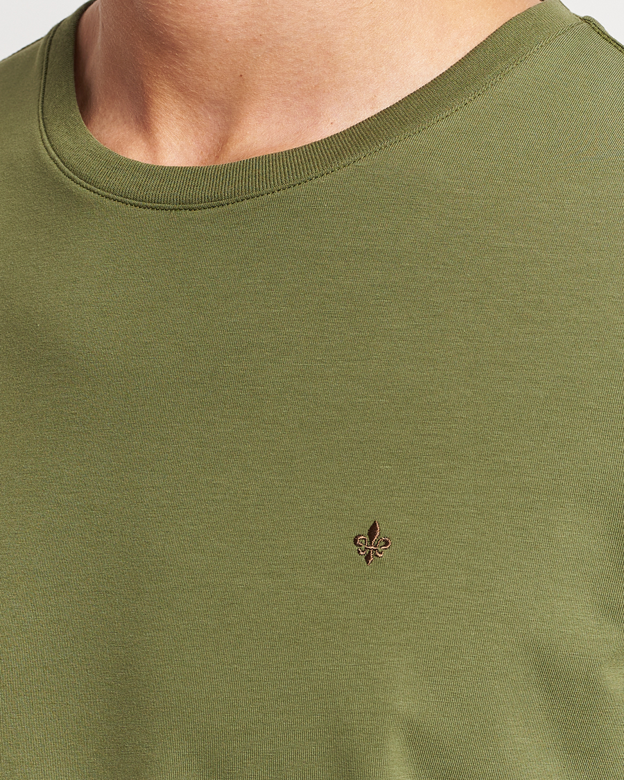 Herren | T-Shirts | Morris | James Crew Neck T-shirt Olive