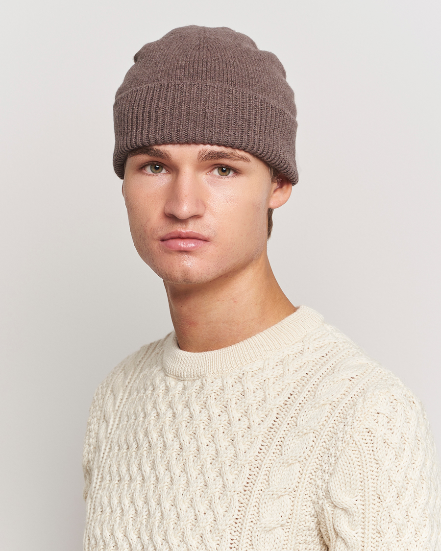 Herren | Sunspel Lambswool Hat Cedar | Sunspel | Lambswool Hat Cedar