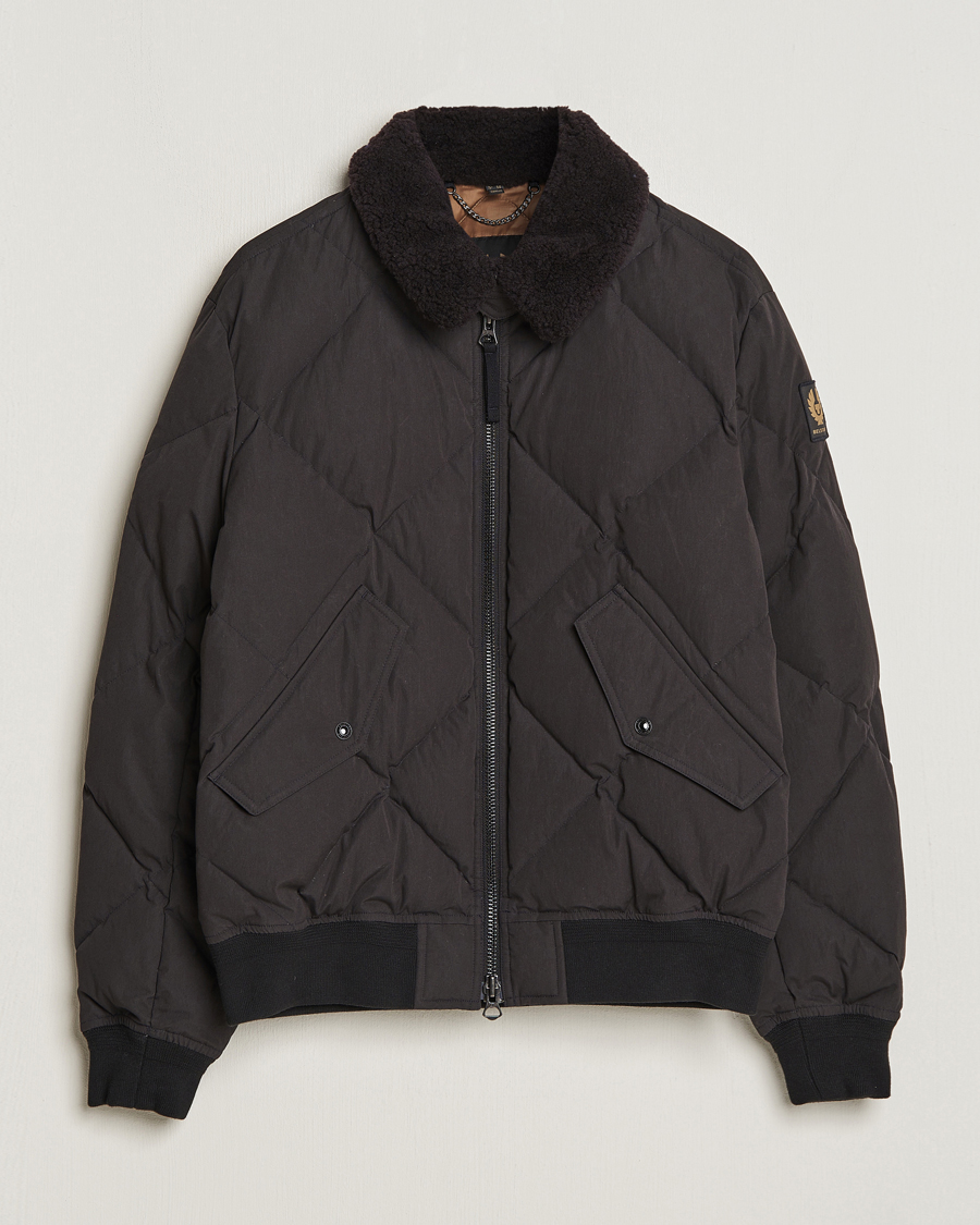 Herren | Jacken | Belstaff | Hawkridge Padded Sherling Jacket Black