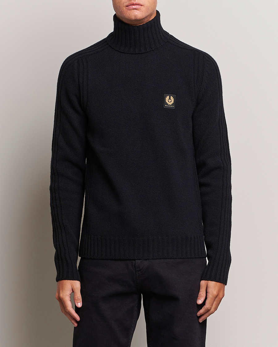 Herren | Pullover | Belstaff | Watch Wool Rollneck Black