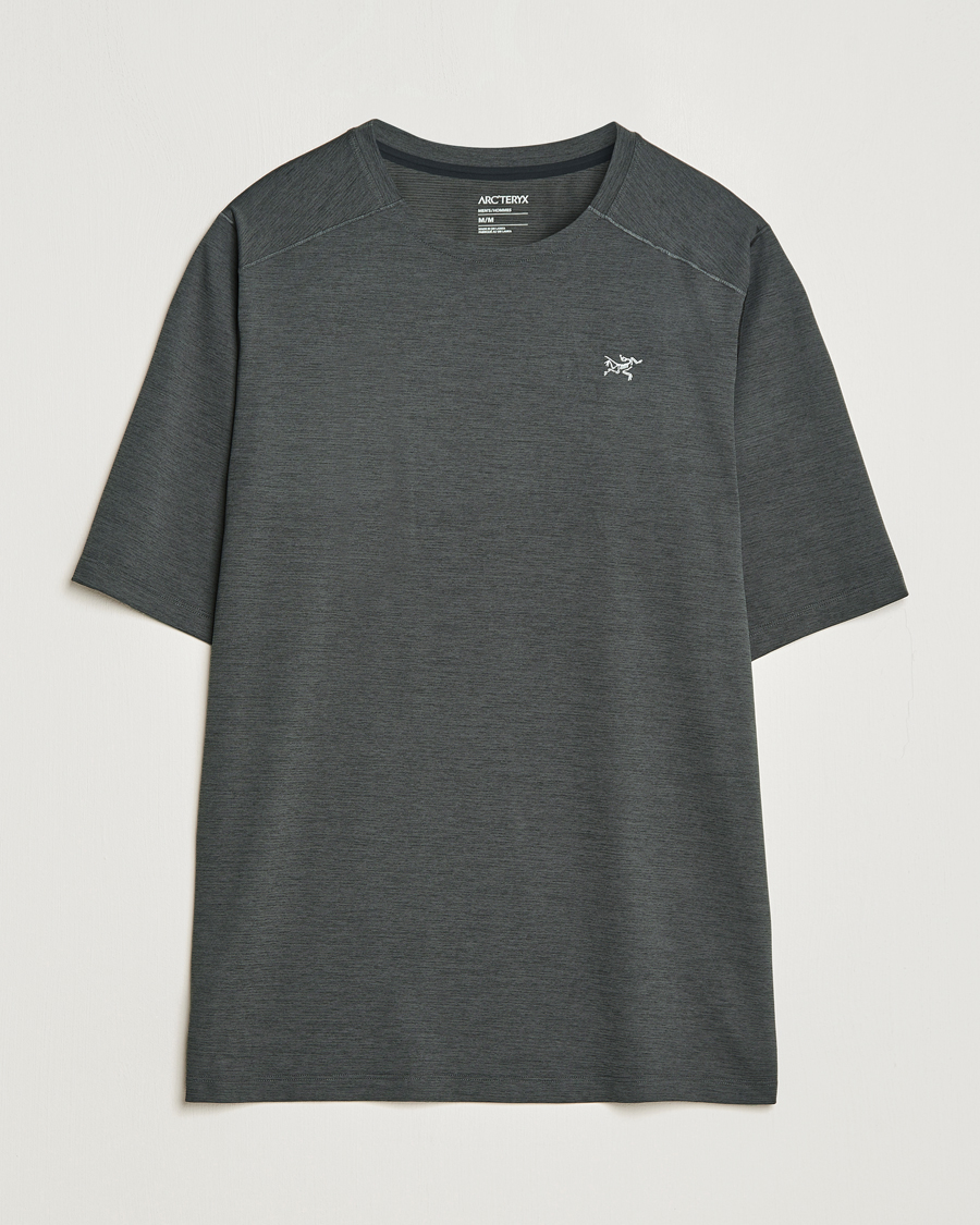 Herren | T-Shirts | Arc'teryx | Cormac Crew Neck T-Shirt Black Heather