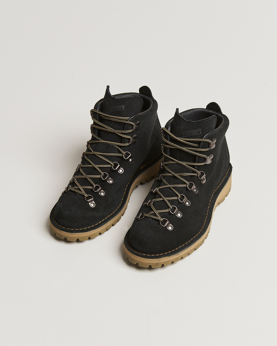 Herren | Handgefertigte Schuhe | Danner | Mountain Light GORE-TEX Boot Black Suede