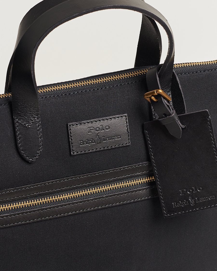 Herren | Polo Ralph Lauren Canvas Totebag Black | Polo Ralph Lauren | Canvas Totebag Black