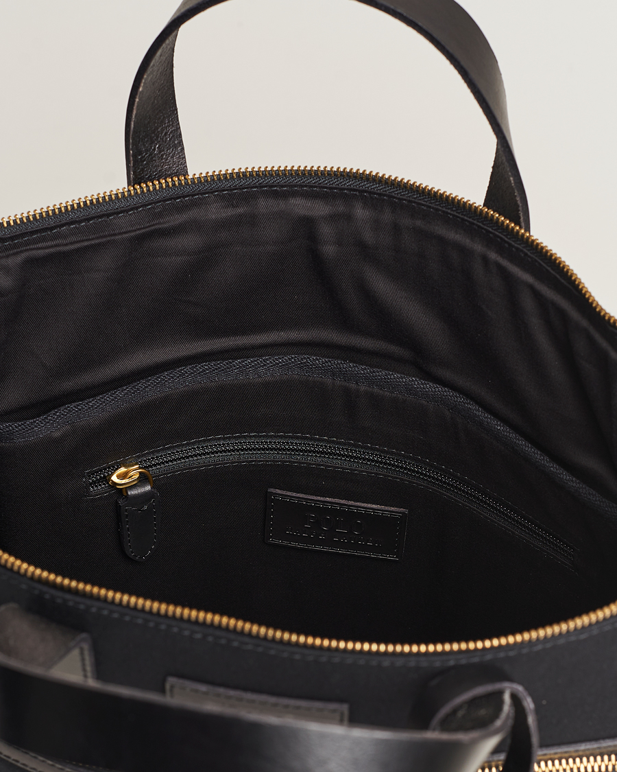 Herren | Polo Ralph Lauren Canvas Totebag Black | Polo Ralph Lauren | Canvas Totebag Black
