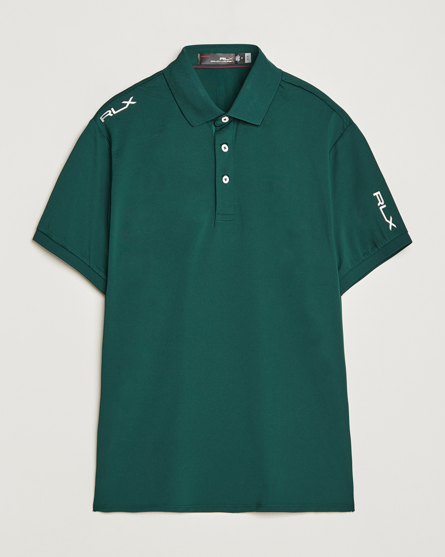 Herren | Poloshirts | RLX Ralph Lauren | Airflow Active Jersey Polo Club Green