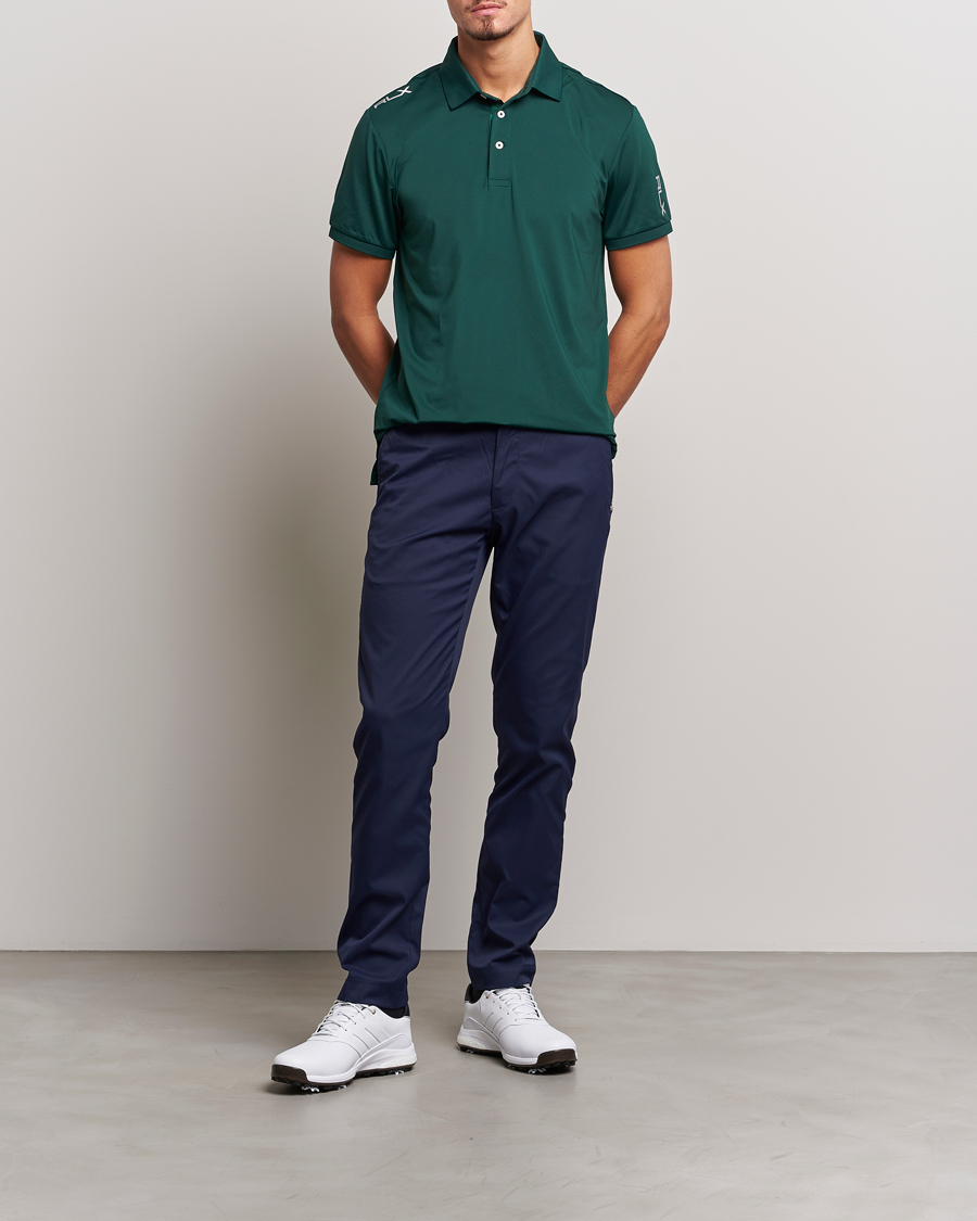 Herren | Poloshirts | RLX Ralph Lauren | Airflow Active Jersey Polo Club Green