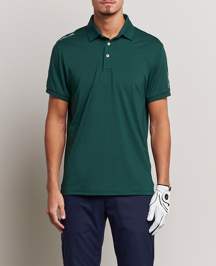 Herren | Poloshirts | RLX Ralph Lauren | Airflow Active Jersey Polo Club Green