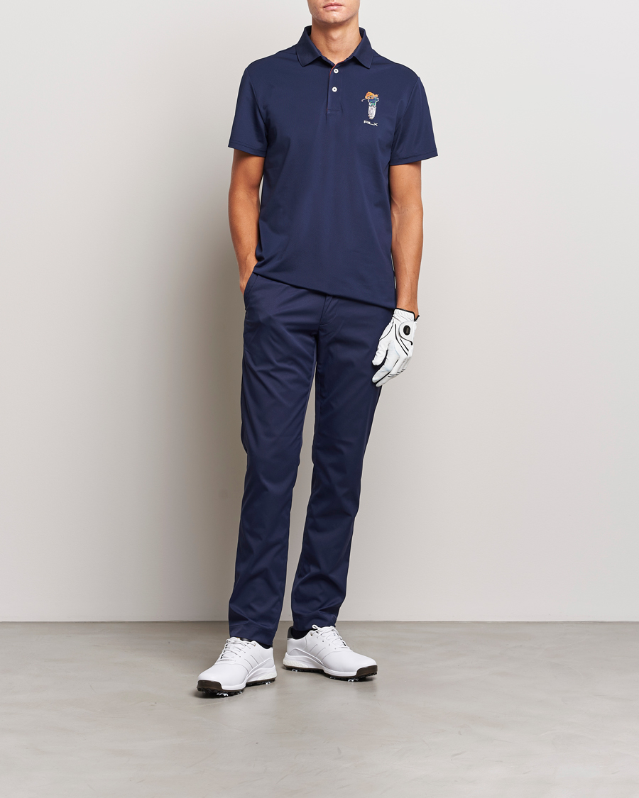 Herren | Poloshirts | RLX Ralph Lauren | Airtech Bear Polo French Navy