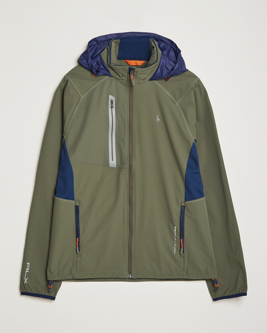 Herren | Jacken | RLX Ralph Lauren | Nylon Windbreaker Fossil Green