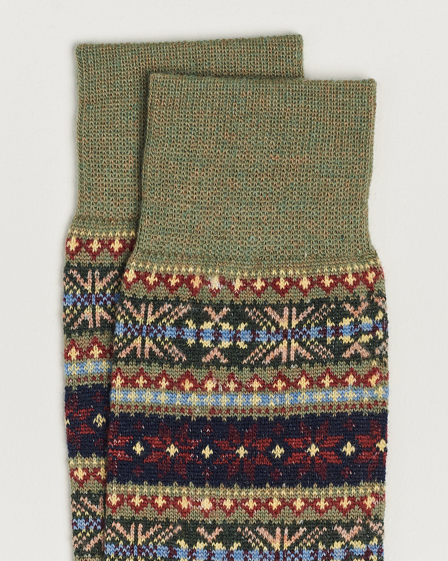 Herren | Unterwäsche | Polo Ralph Lauren | Wool Fairisle Socks Loden