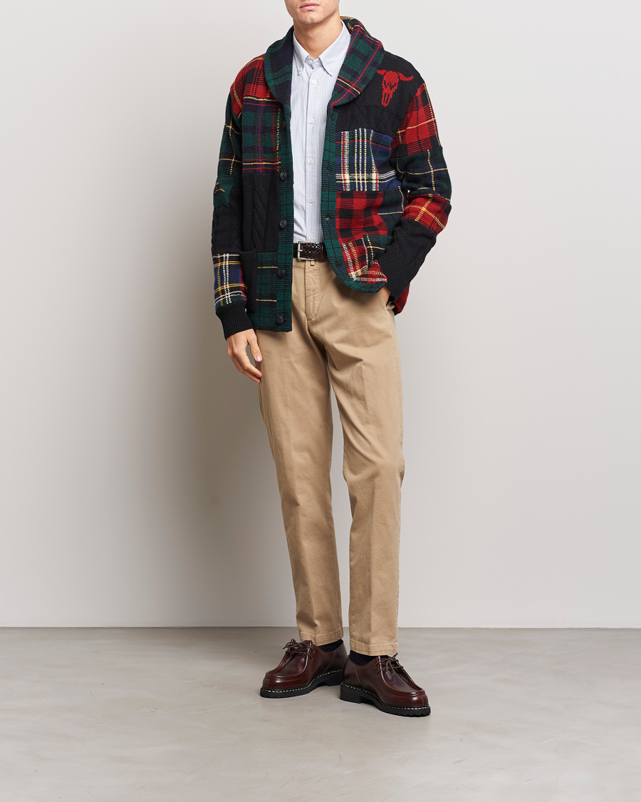 Herren | Pullover | Polo Ralph Lauren | Wool Patchwork Cardigan Multi