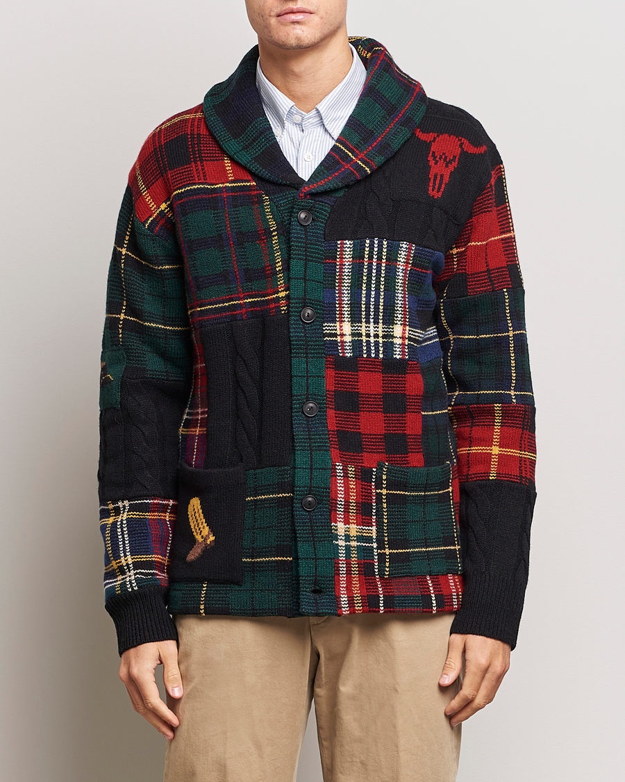 Herren | Pullover | Polo Ralph Lauren | Wool Patchwork Cardigan Multi