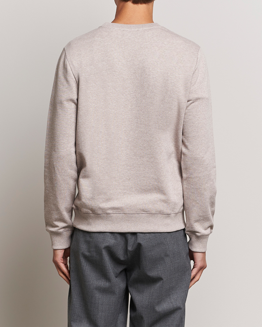 Herren | Pullover | A.P.C. | Item Crew Neck Sweatshirt Beige Chine