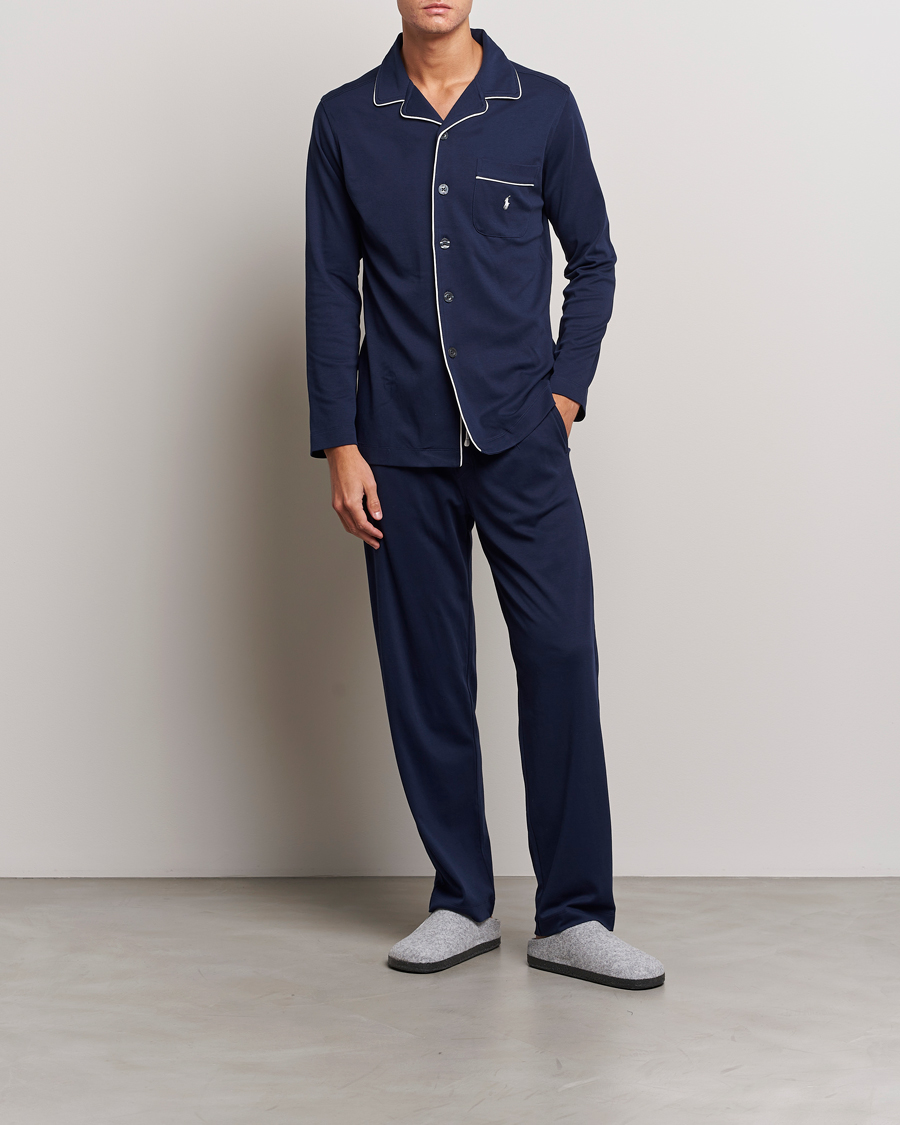 Herren | Schlafanzüge & Bademäntel | Polo Ralph Lauren | Pyjama Lounge Set Cruise Navy