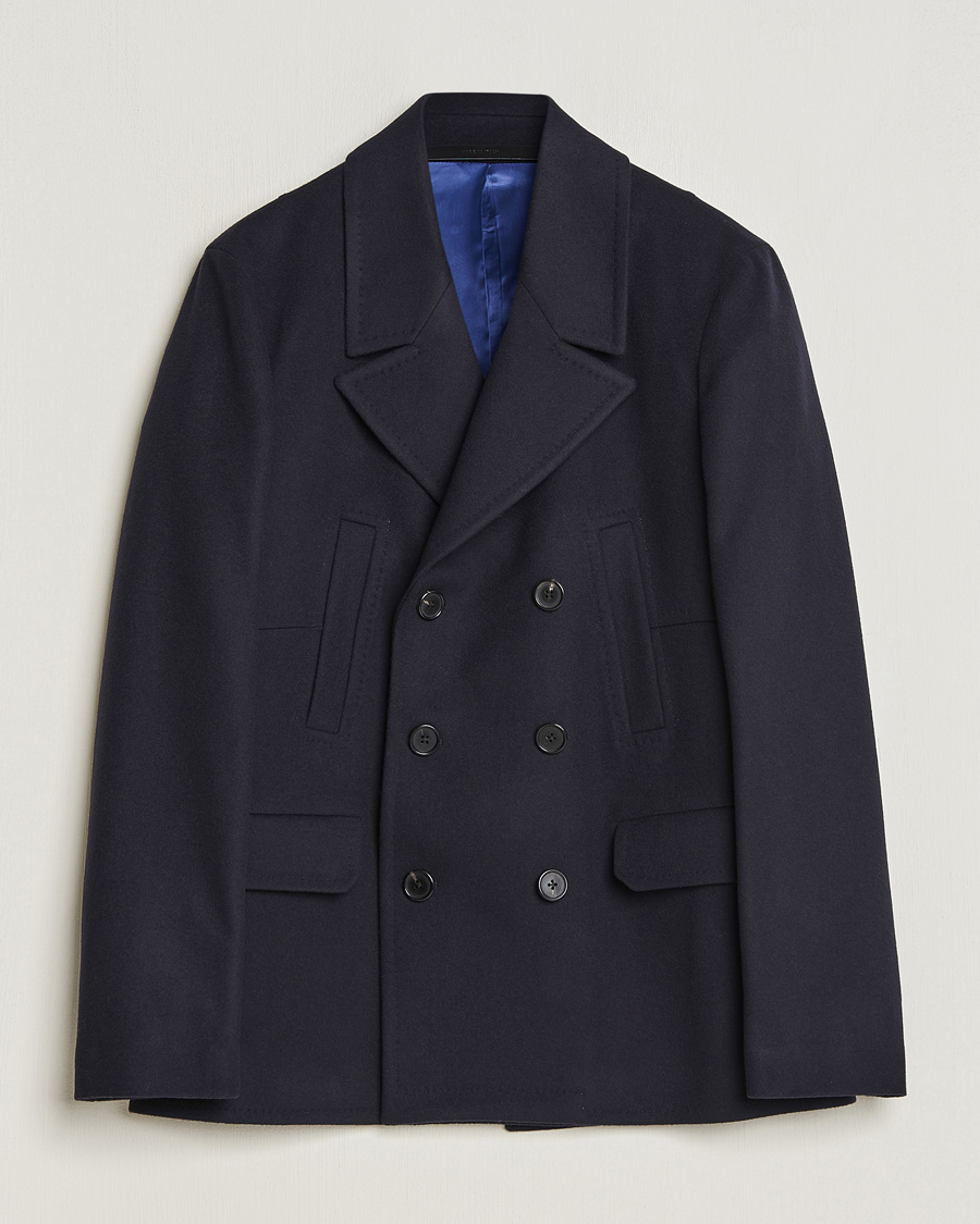 Herren | Jacken | Paul Smith | Wool/Cashmere Peacoat Navy