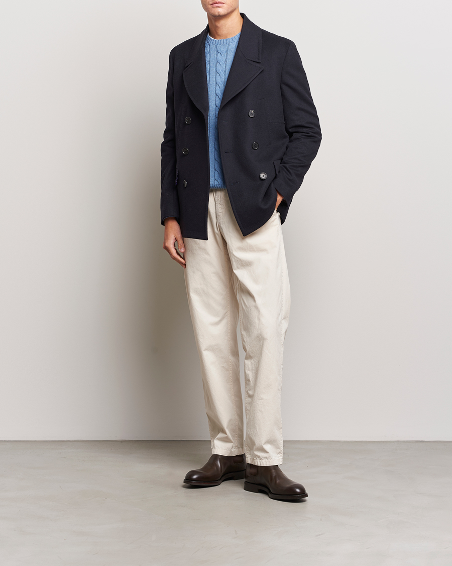 Herren | Jacken | Paul Smith | Wool/Cashmere Peacoat Navy