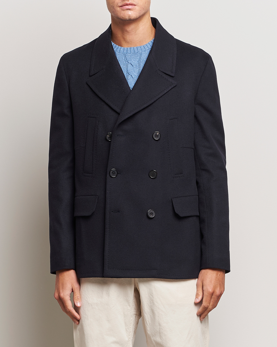 Herren | Jacken | Paul Smith | Wool/Cashmere Peacoat Navy