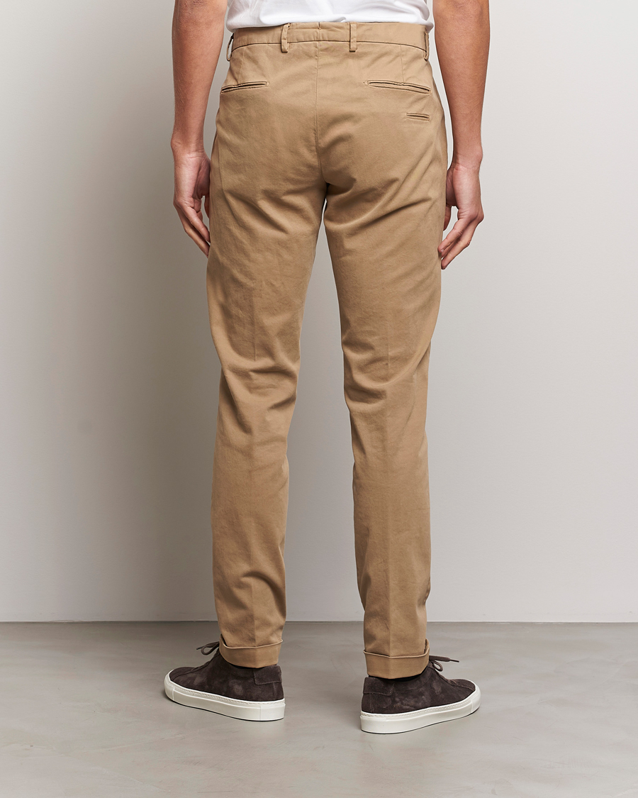 Herren | Hosen | Briglia 1949 | Slim Fit Cotton Stretch Chino Beige