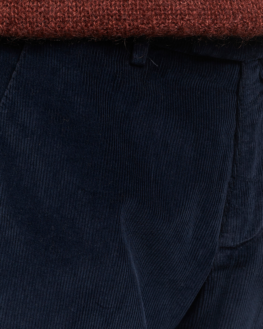Herren | Hosen | Briglia 1949 | Slim Fit Corduroy Trousers Navy