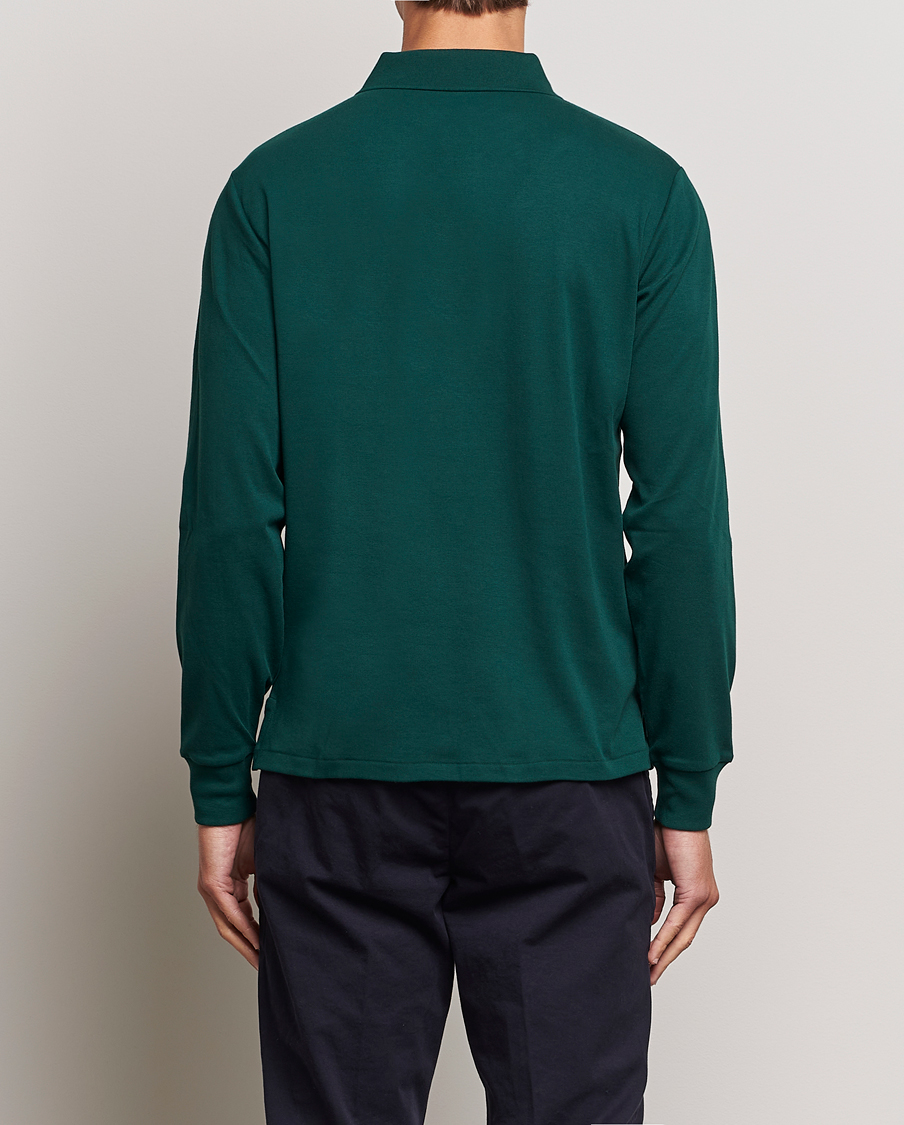 Herren | Pullover | Polo Ralph Lauren | Luxury Pima Cotton Long Sleeve Polo Hunt Club Green