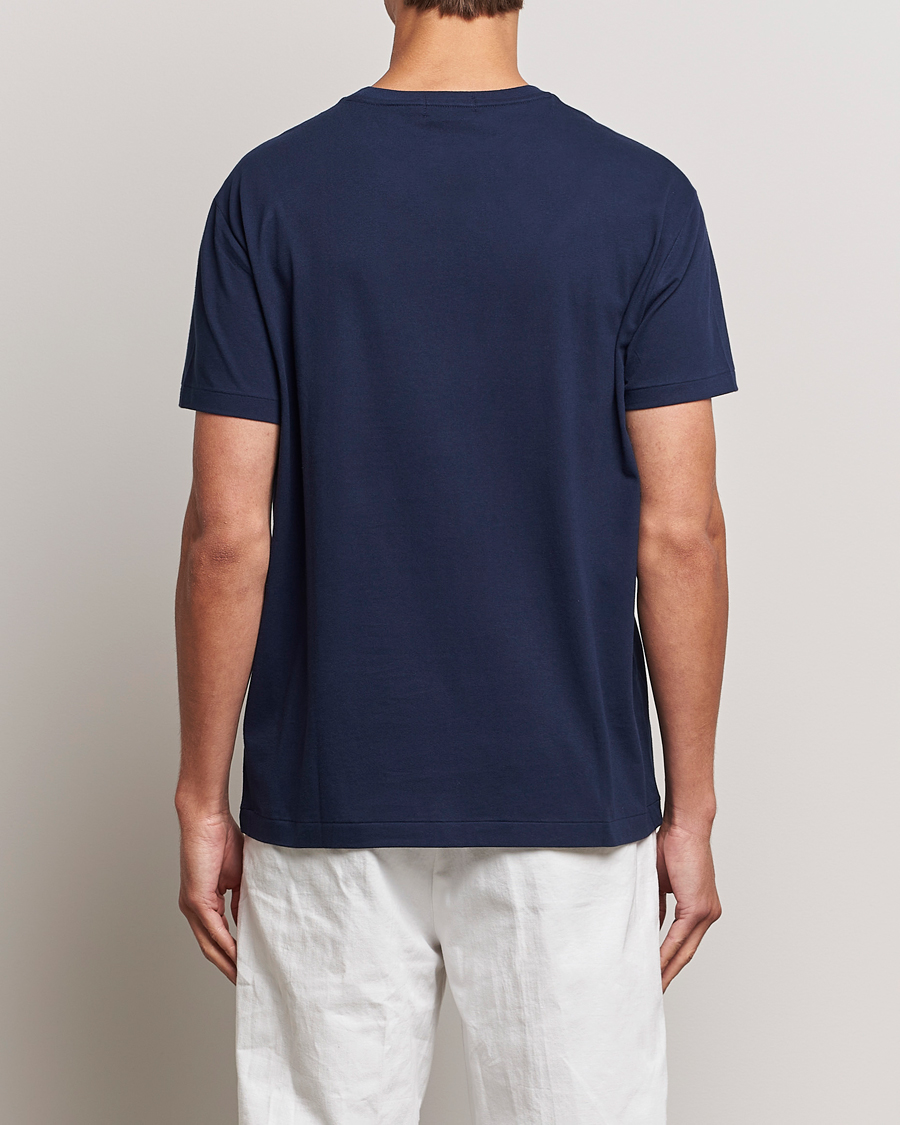 Herren | T-Shirts | Polo Ralph Lauren | Printed Heritage Bear T-Shirt Cruise Navy