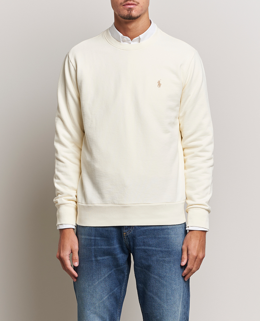 Herren | Sweatshirts | Polo Ralph Lauren | Loopback Terry Sweatshirt Clubhouse Cream
