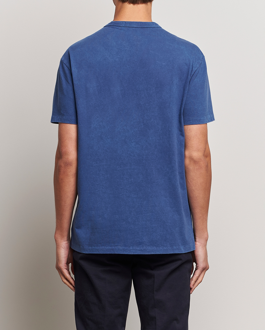 Herren | T-Shirts | Polo Ralph Lauren | Loopback Crew Neck T-Shirt Light Navy
