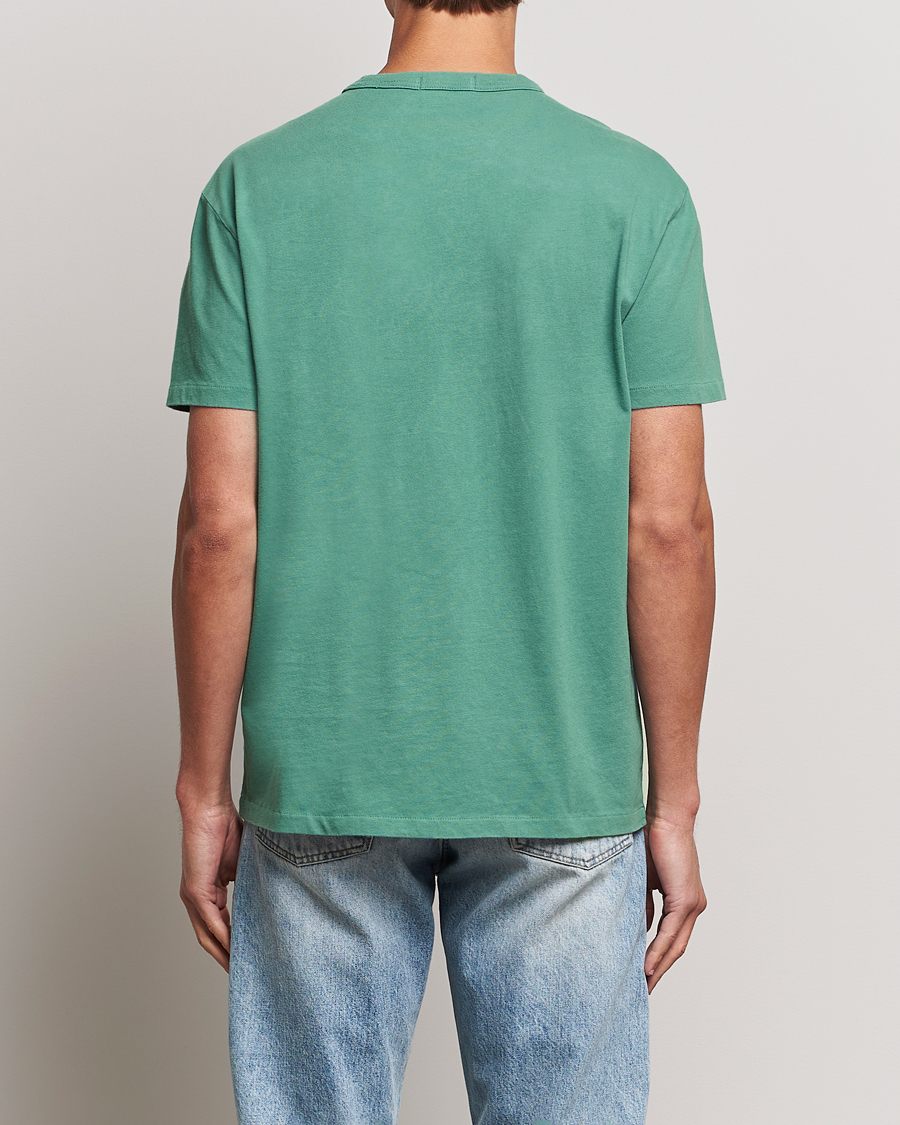 Herren | T-Shirts | Polo Ralph Lauren | Loopback Crew Neck T-Shirt Fairway Green