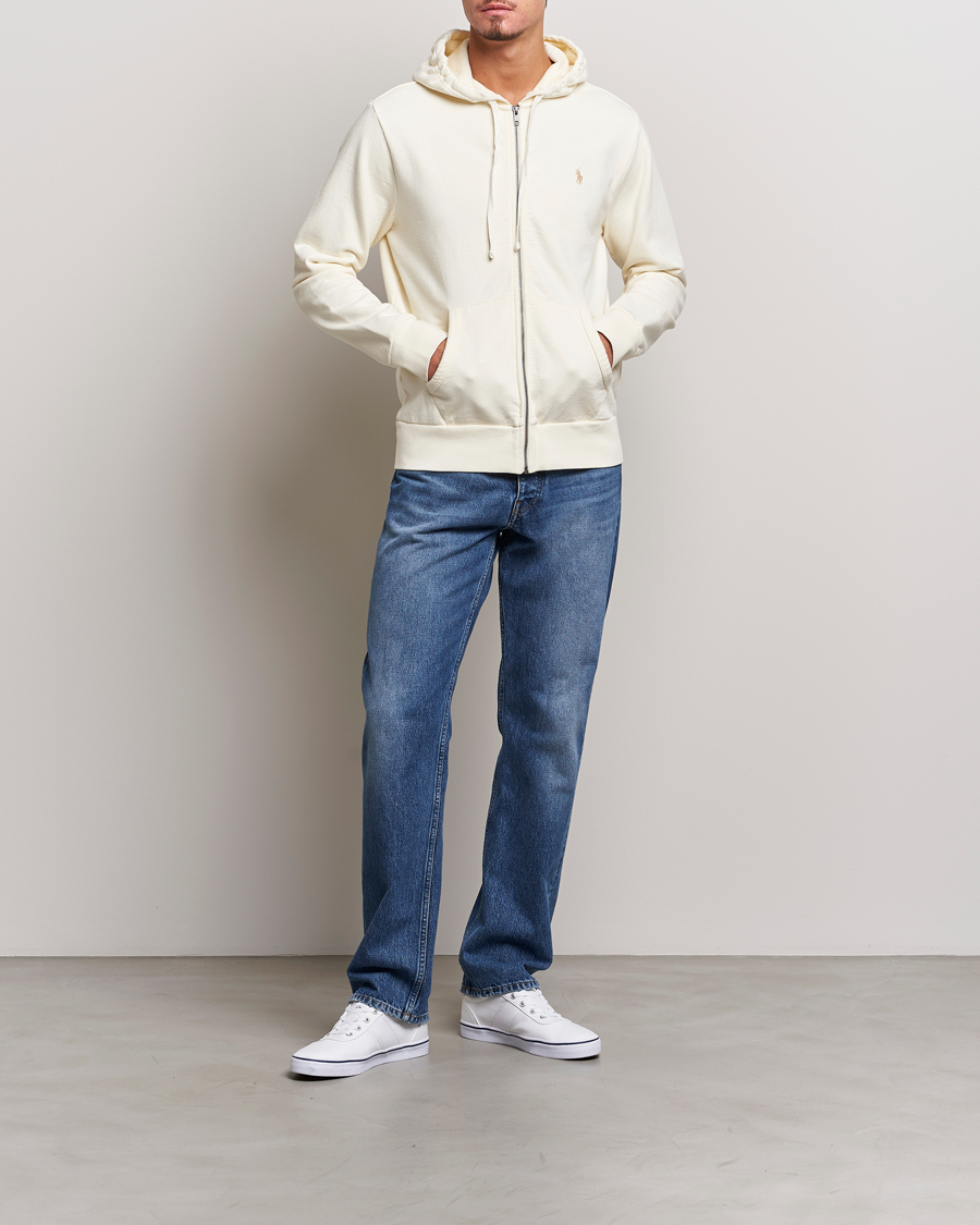Herren | Pullover | Polo Ralph Lauren | Loopback Terry Full-Zip Hoodie Clubhouse Cream
