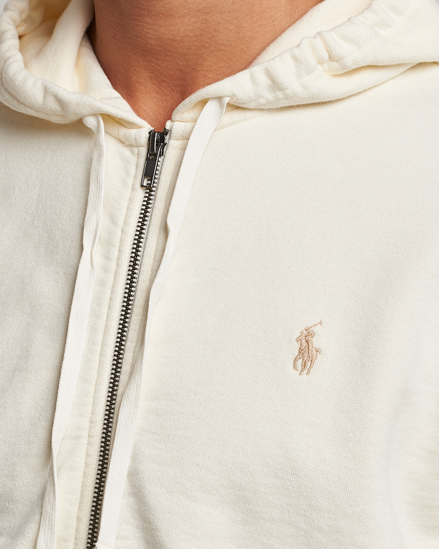 Herren | Pullover | Polo Ralph Lauren | Loopback Terry Full-Zip Hoodie Clubhouse Cream