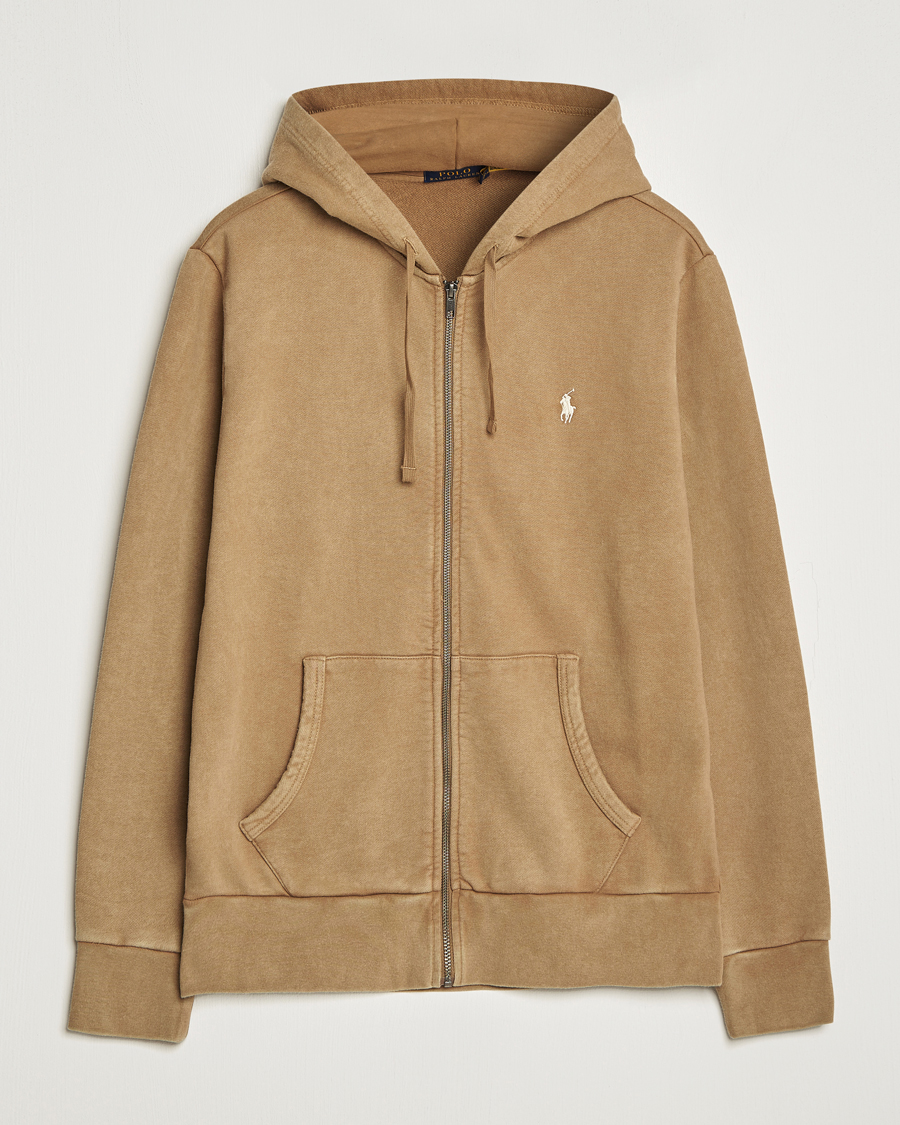 Herren | Pullover | Polo Ralph Lauren | Loopback Full Zip Hoodie Rustic Tan
