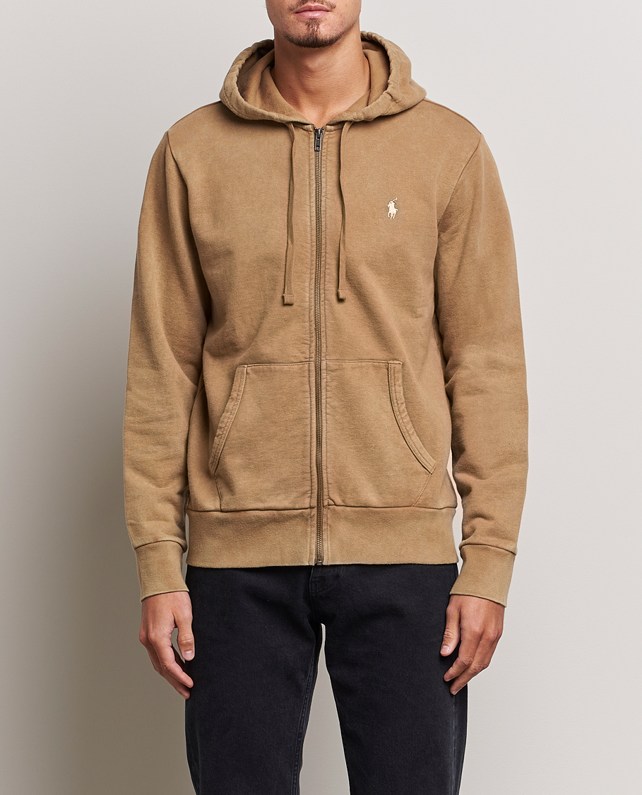 Herren | Pullover | Polo Ralph Lauren | Loopback Full Zip Hoodie Rustic Tan