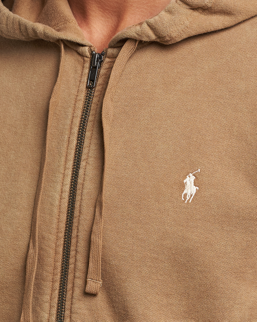 Herren | Pullover | Polo Ralph Lauren | Loopback Full Zip Hoodie Rustic Tan